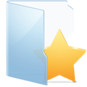 Fav-Alt - Blue - Folders icon